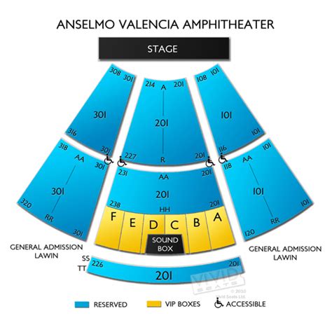 5655 W Valencia Rd. . Ava amphitheater seating chart